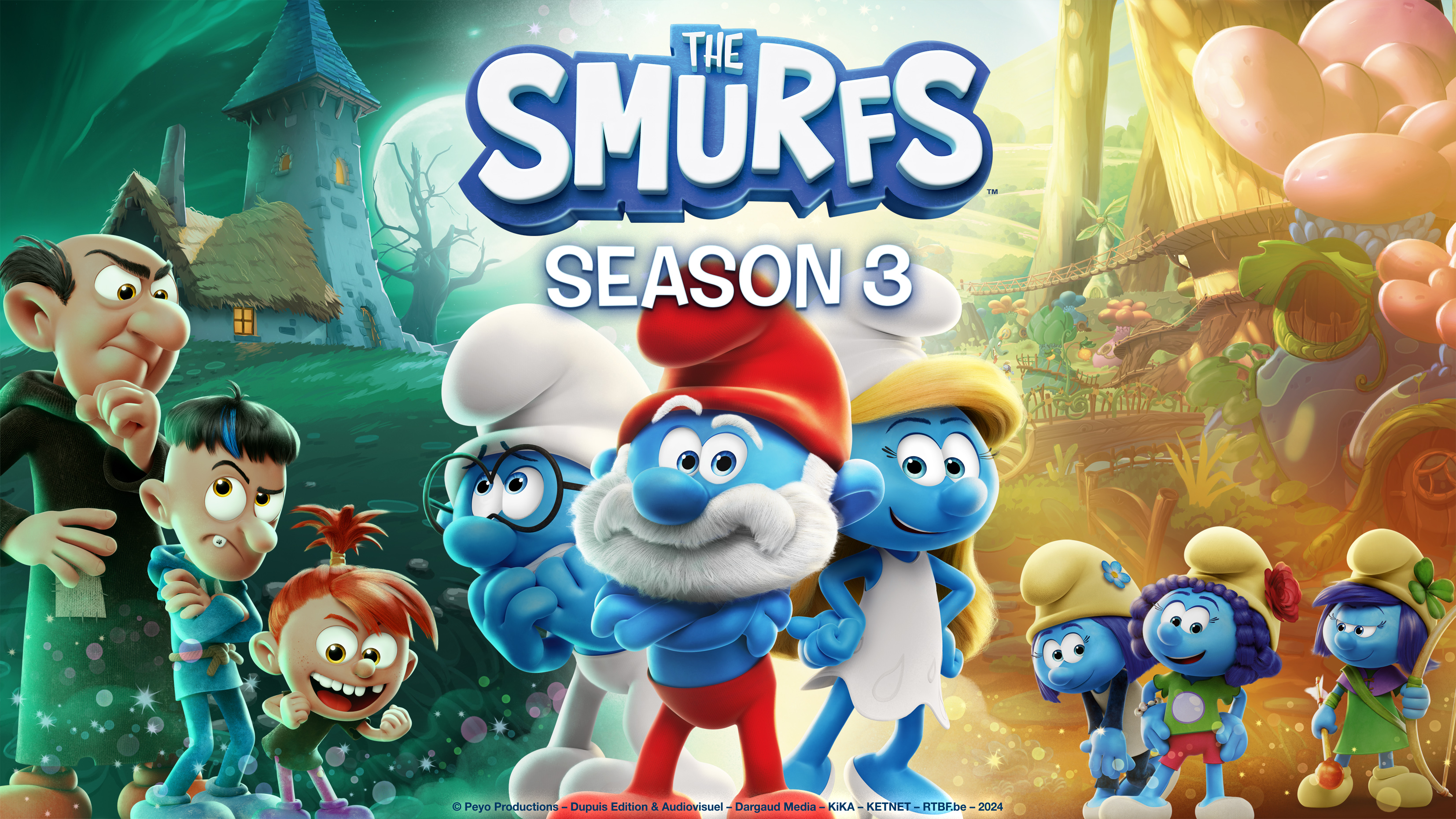 Season 3 of The Smurfs announced as Peyo s little blue heroes will