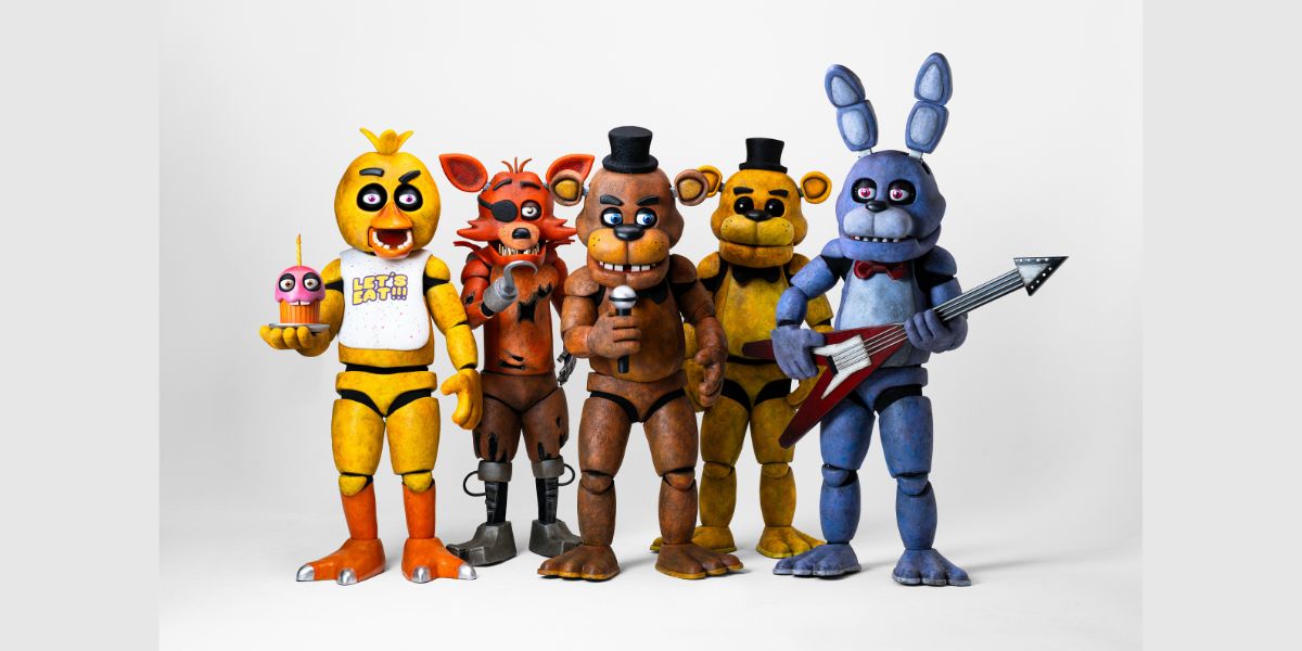 Romaire Studios Inc Resurrects Five Nights At Freddy's Animatronic  Characters for Groundbreaking Socksfor1  Video