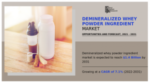 demineralized whey powder ingredient industry