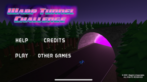 Warp Tunnel Challenge Title