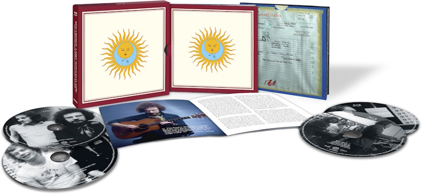 4discs CD King Crimson Larks’ Tongues In Aspic - The Complete Recording Sessions - Dolby Atmos - 2023 Mixes POCS1972 DISCIPLINE GL King Crimson – Larks' Tongues In Aspic (The Complete