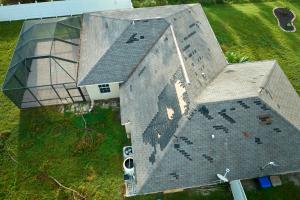 damaged roof