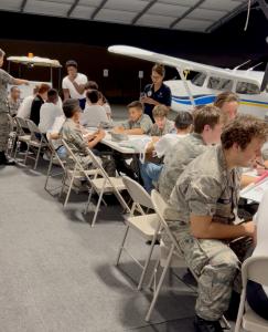 Civil Air Patrol Squadron #286 at Sun City Aviation Academy Hangar