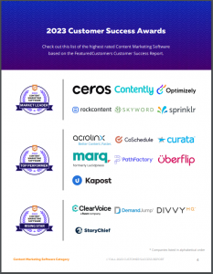 The Top Content Marketing Software Vendors According To The ...