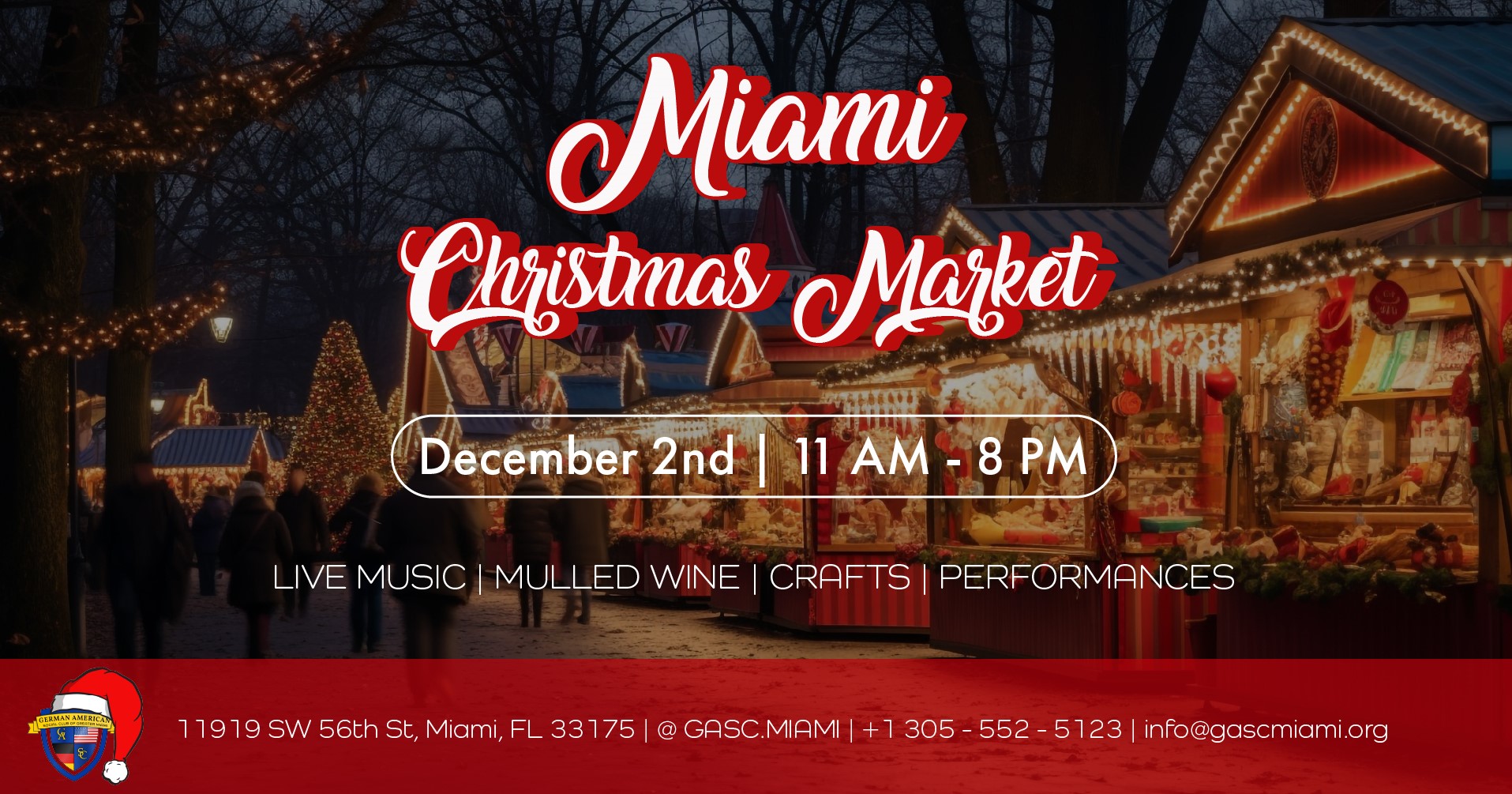 Miami's Annual Christmas Market: A Tropical Twist on German Christmas 