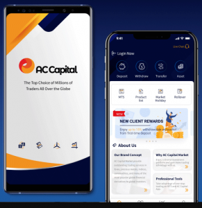 AC Capital Market mobile app screenshot