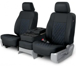 Leatherette, Vegan Leather, Faux Leather Quilted Diamond Stitching Seat Covers For Sale