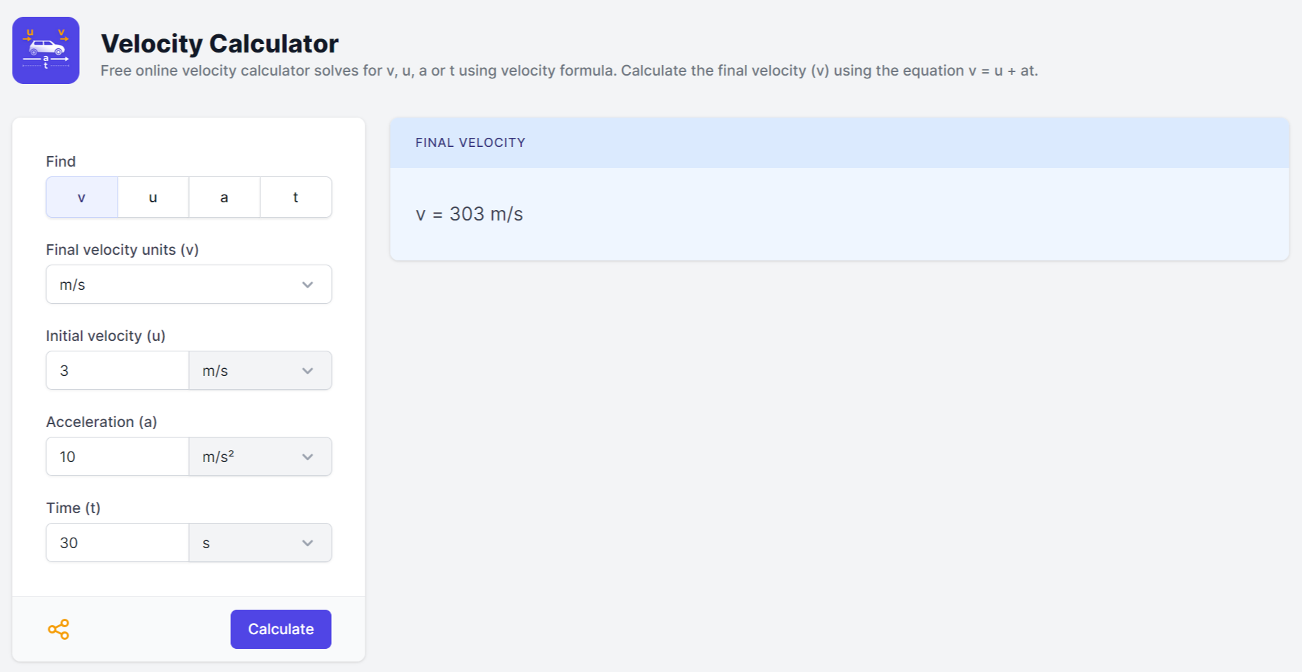 Calculator.io Unveils Velocity Calculator for Dynamic Speed Assessments
