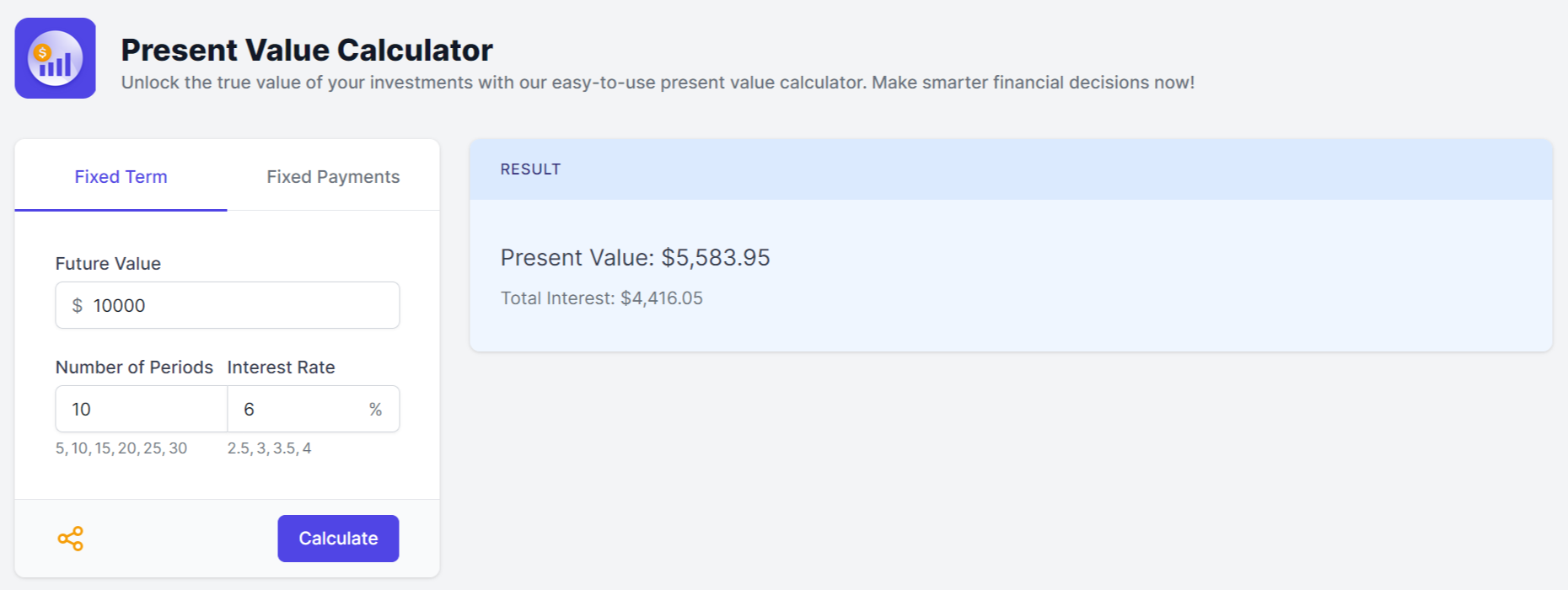 Calculator.io Launches Present Value Calculator For Financial Planning ...