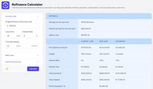 Refinance Calculator