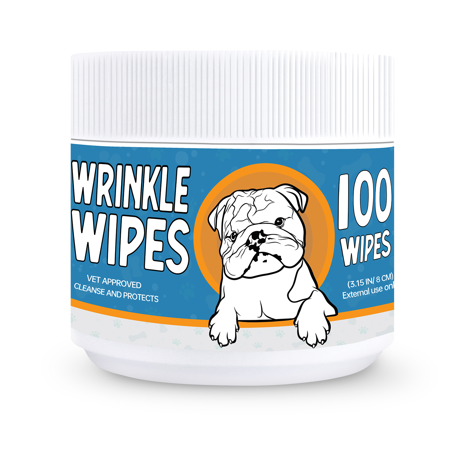 Dog shop wrinkle wipes