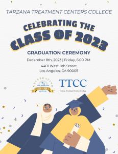 Tarzana Treatment Centers College Graduation