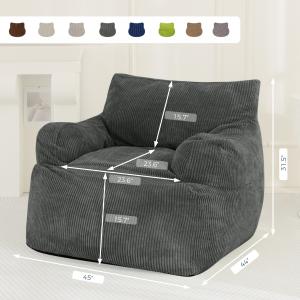 Large lazy bean bag chair