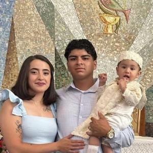 Cesar with Family