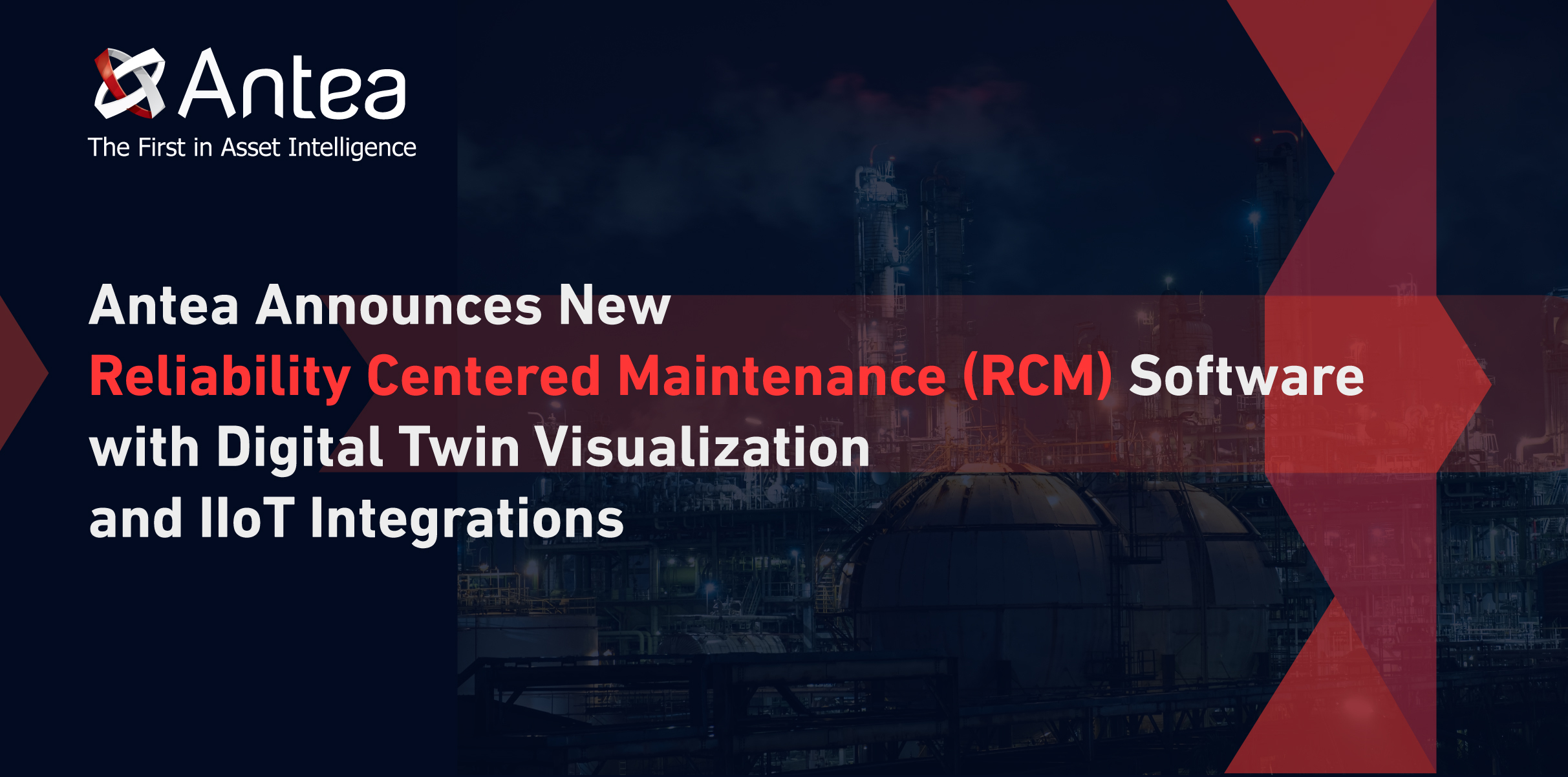 Antea Announces Reliability Centered Maintenance (RCM) Software with ...
