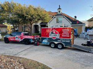 reliable truck in front