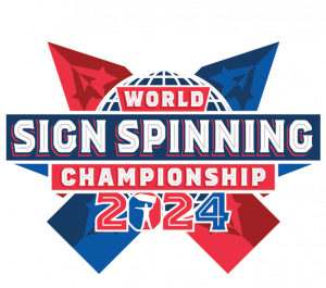 2024 World Sign Spinning Championship Logo