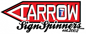 AArrow Sign Spinners Logo