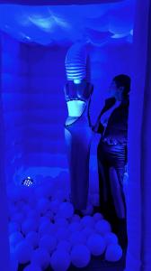 The Blue Dress - Art Basel