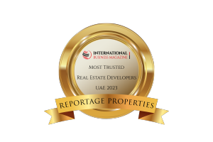 Reportage Properties received the ‘Most Trusted Real Estate Developers UAE 2023’ award from International Business Magazine, a Dubai-based online business news portal and magazine on November 4, 2023 at a grand event held at Atlantis The Palm, Dubai Most Trusted Real Estate Developers UAE 2023
