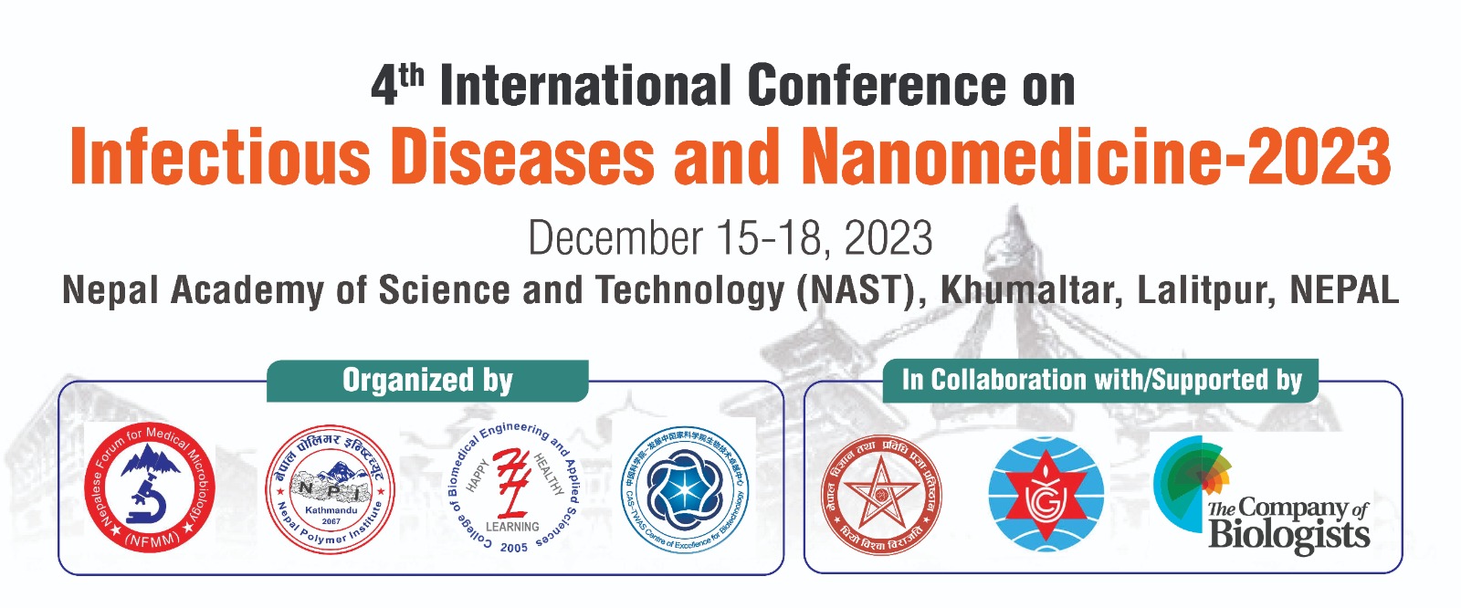 International Conference on Infectious Diseases and Nanomedicine (ICIDN)2023 Successfully