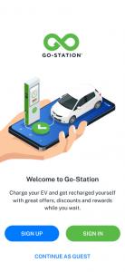 Mobile App Welcome Screen