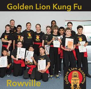 Kung Fu group of children in Rowville