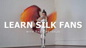 Rae Chrysalis Silk Fan Dance School