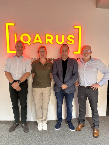 Iqarus and AREMT at the Iqarus office