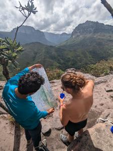 Local guide Lucas Neves at Vale do Pati trek in Chapada Diamantina National Park