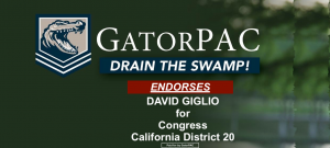 GatorPAC Endorses David Giglio for U.S. Congress in California's 20th District