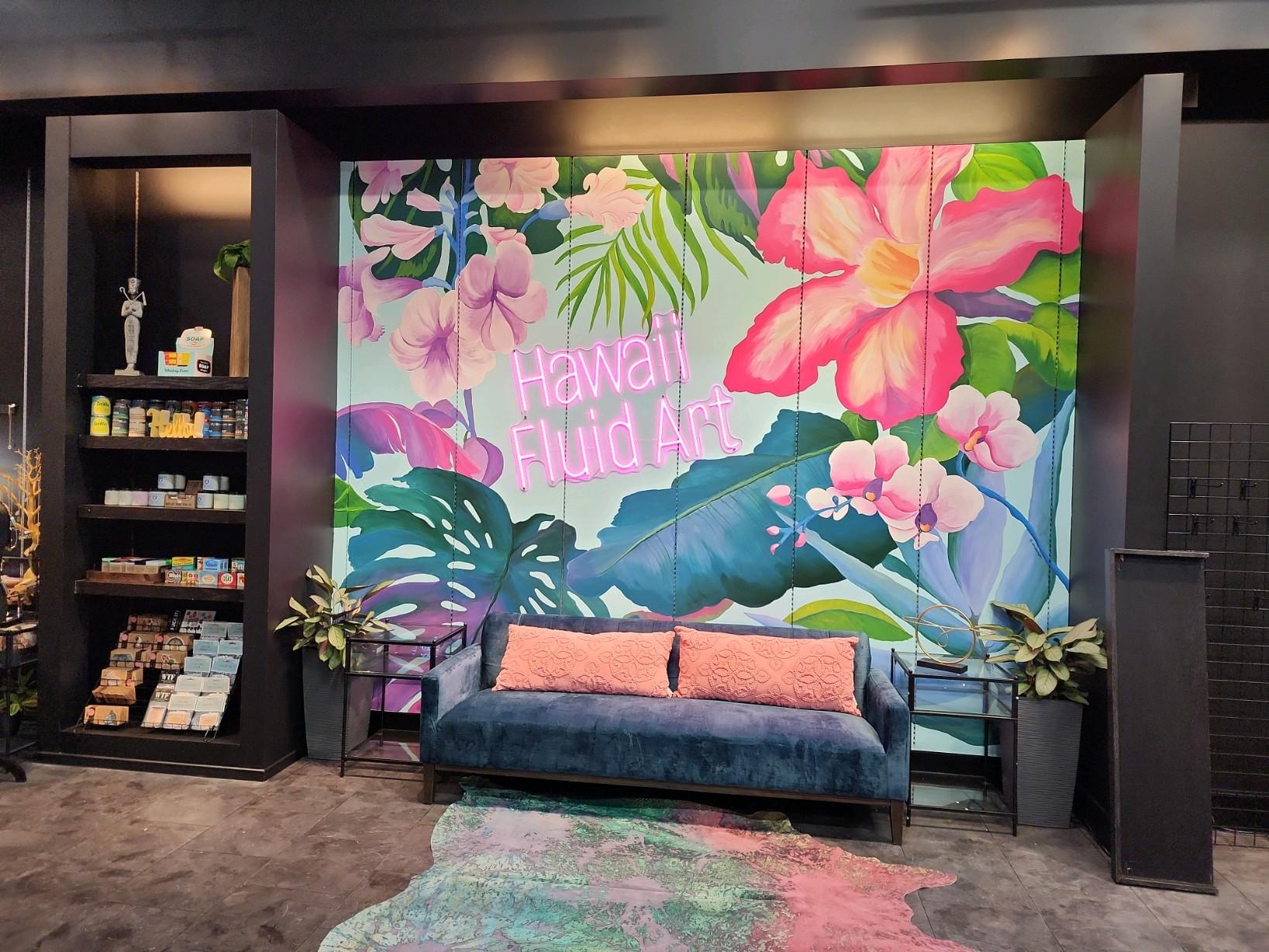 HAWAII FLUID ART BRINGS THE ALOHA SPIRIT TO LAS VEGAS’ FASHION SHOW