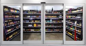 Anthony Beer Cave Door in Retail Store