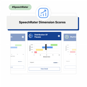 SpeechRater™ delivers instant TOEFL Speaking data