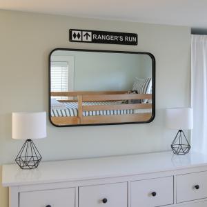 TRAPSKI Custom Ski Trail, Home Decor, Cabin, Trail Head, Door Signs