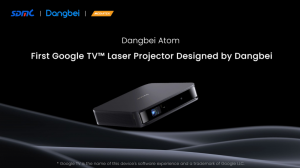 SDMC and MediaTek Showcase First Google TV Laser Projector for Dangbei at CES 2024