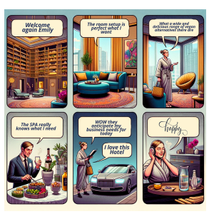 A guest experience story about hyperpersonalization at any touch point at the hotel