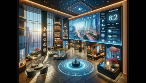 A hotel in the digital era engaging with the guests