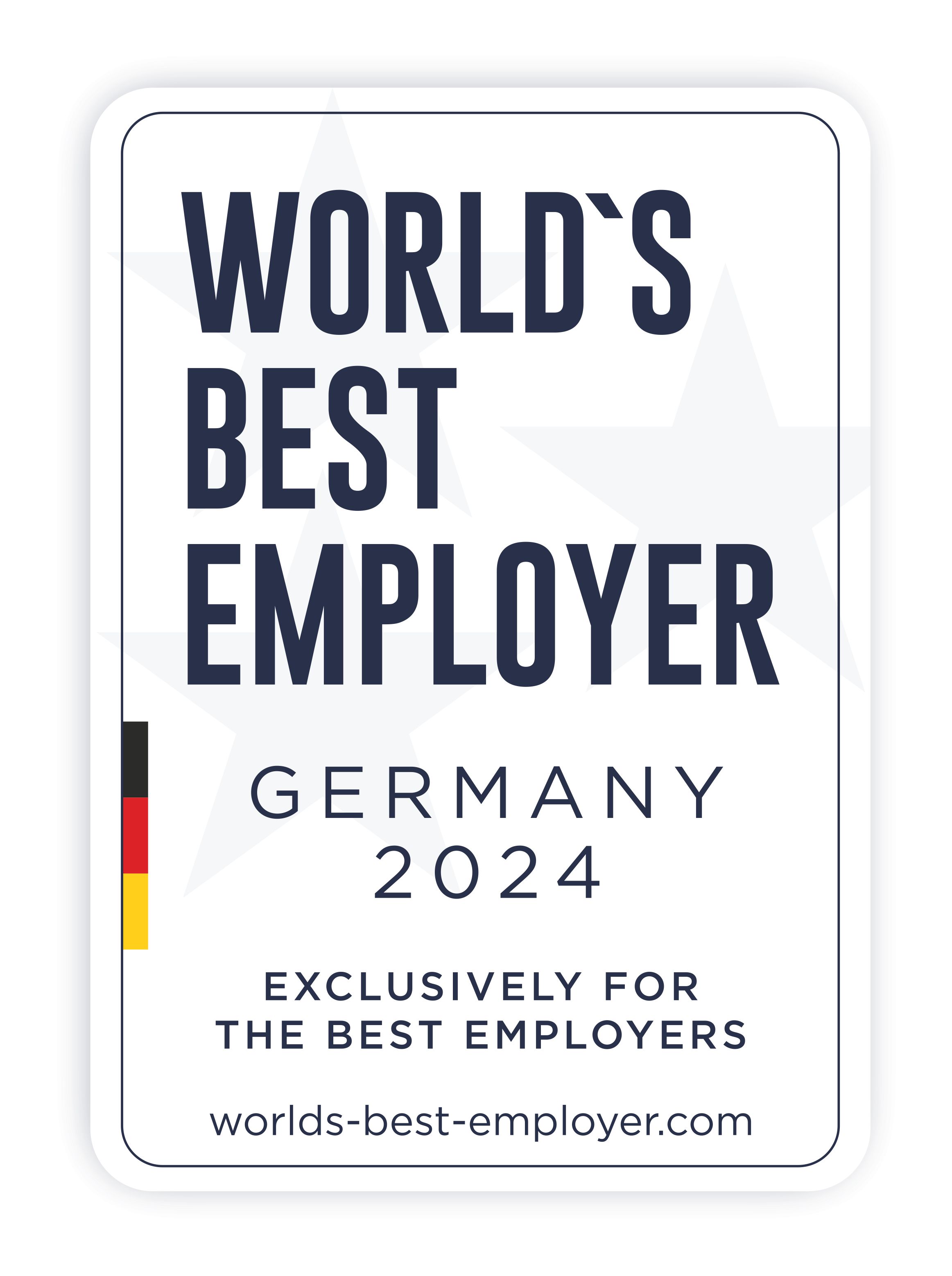 WORLD´S BEST EMPLOYER 2024 präsentiert die besten Arbeitgeber in