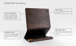 Key features of the STEELPORT Knife Block