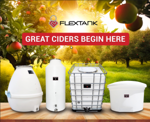 Flextanks are available in all sizes and shapes for Cideries.
