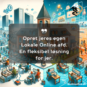 Opret kommunal Online skole afdeling