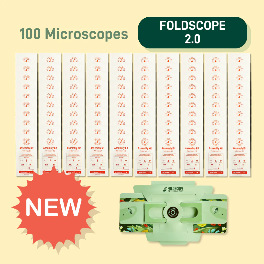 Foldscope - New Product alert!!! Ring stickers - are