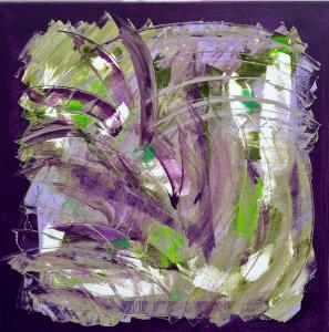 Wild World  Kimberly Dawnly24 X 24 inches Oil on Canvas 2023