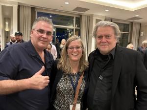 Bannon with Stan and Donna