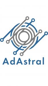 AdAstral blue logo on white background