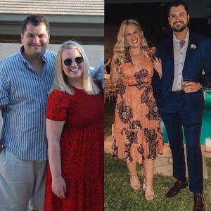 Amy & Nicholas Before and After
