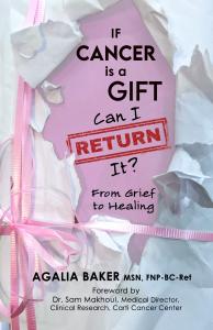 book cover featuring torn white gift wrap with pink ribbon