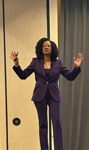 Speaker Juanita McDowell