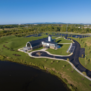 Barn at Brambleton Aerial
